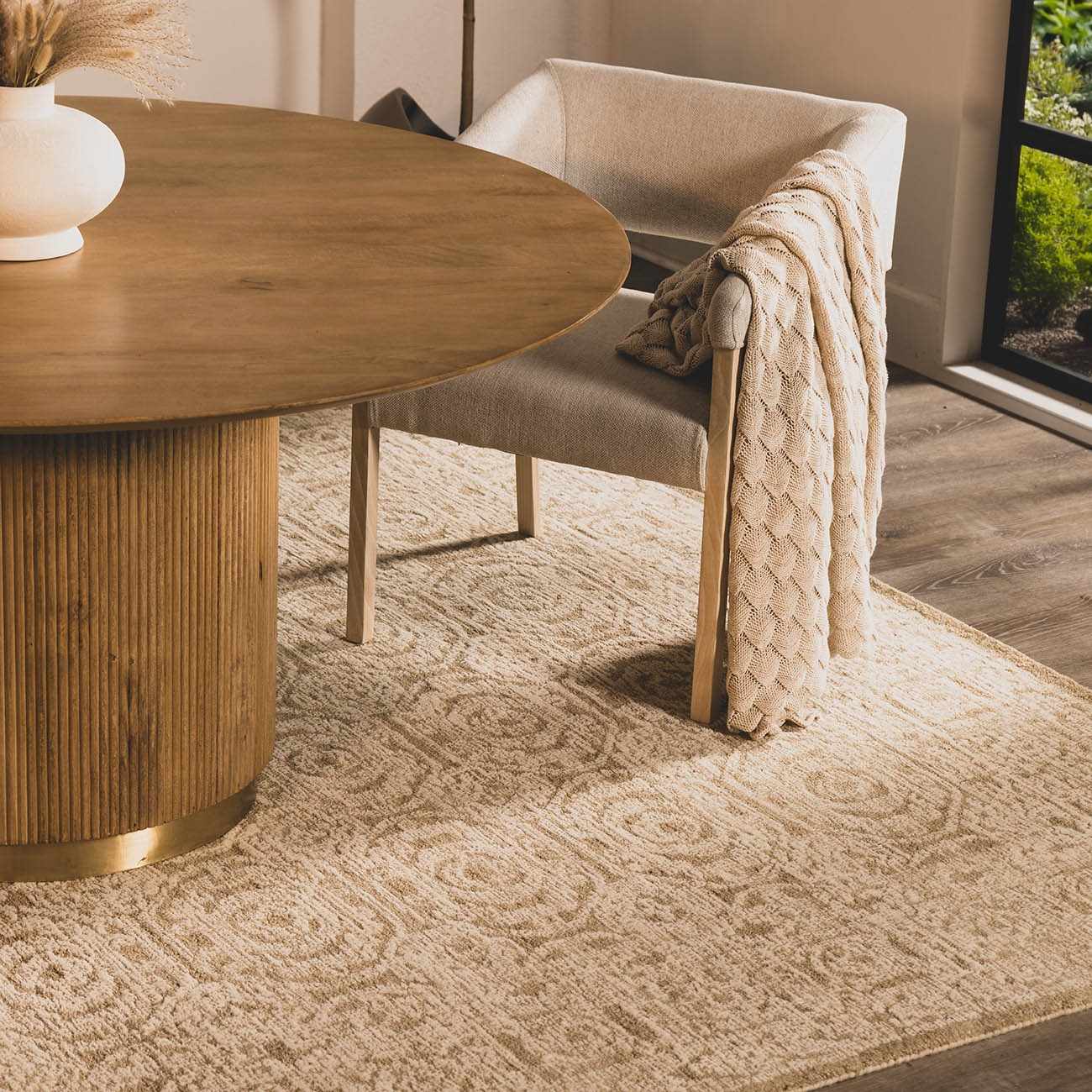 Muleshoe Wool Area Rug