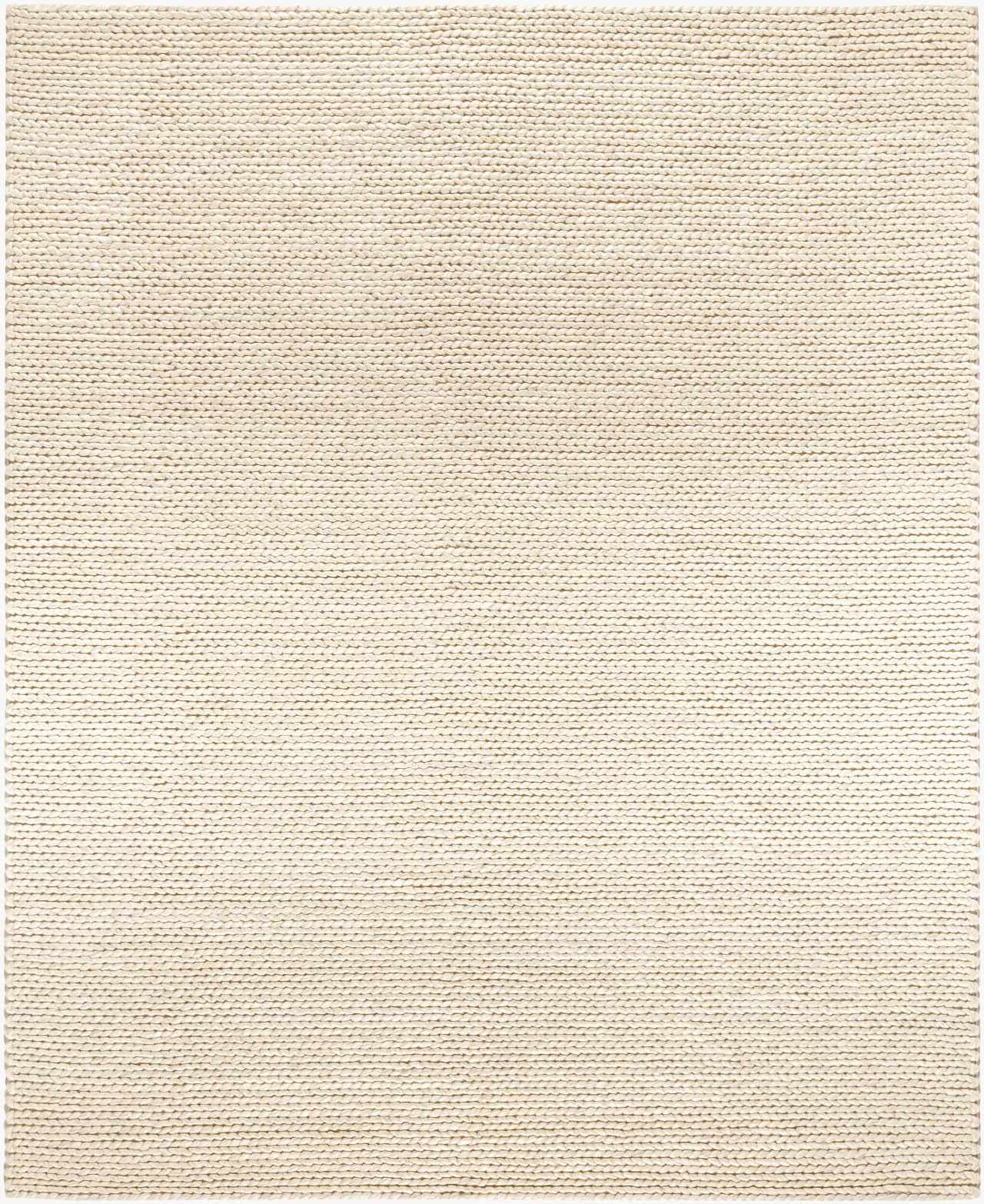Stollings Ivory Handmade Wool Rug